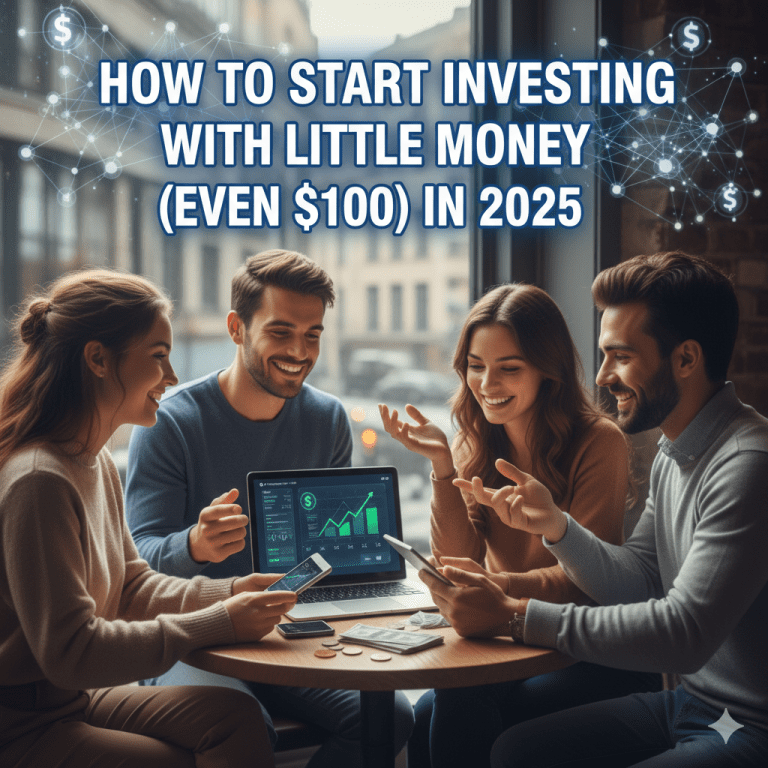 how to start investing with little money