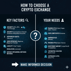 How to choose crypto exchange 2025