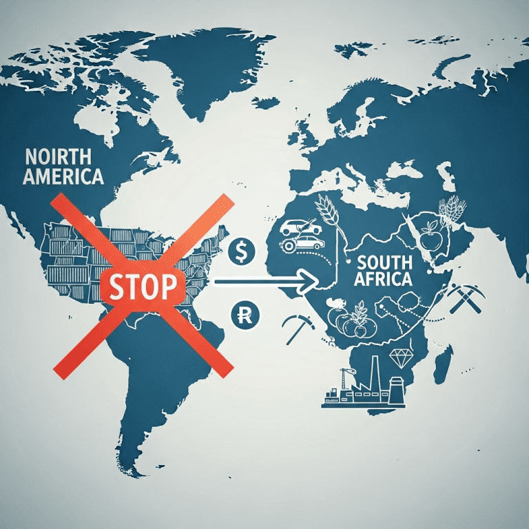 US Politicising South Africa Trade Talks: Economic Implications in 2025