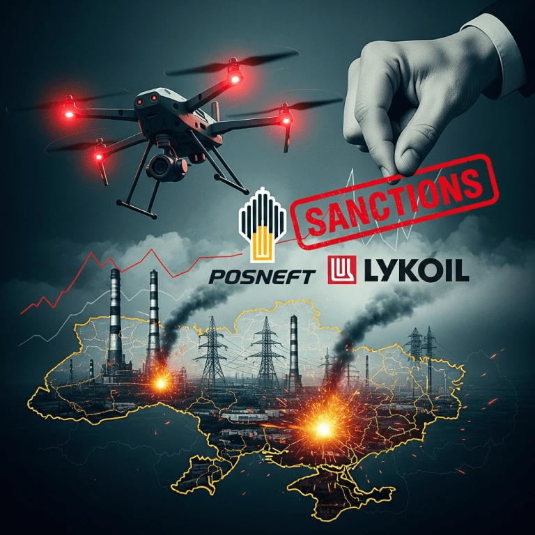 Russian Drones Pound Ukraine as Trump Slaps Sanctions on Rosneft and Lukoil: Energy Market Fallout 2025 Russian Drones Pound Ukraine as Trump Slaps Sanctions on Rosneft and Lukoil: Energy Market Fallout 2025