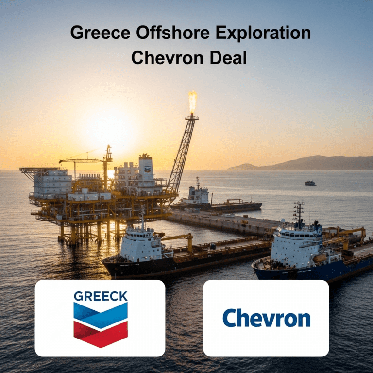 Greece Awards Offshore Exploration Blocks to Chevron: Strategic Move in 2025 Energy Markets Greece Awards Offshore Exploration Blocks to Chevron: Strategic Move in 2025 Energy Markets