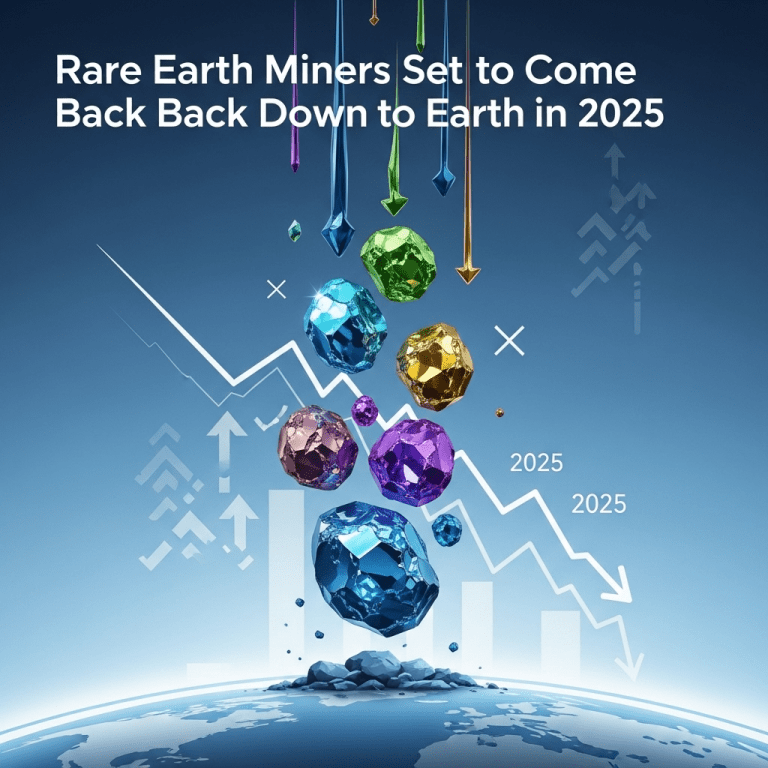 Rare Earth Miners Set to Come Back Down to Earth in 2025 Amid Market Rebalancing