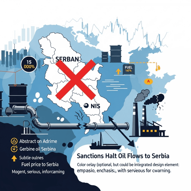Sanctions Halt Oil Flows to Serbia as Russian-Owned NIS Faces Refinery Shutdown Sanctions Halt Oil Flows to Serbia as Russian-Owned NIS Faces Refinery Shutdown