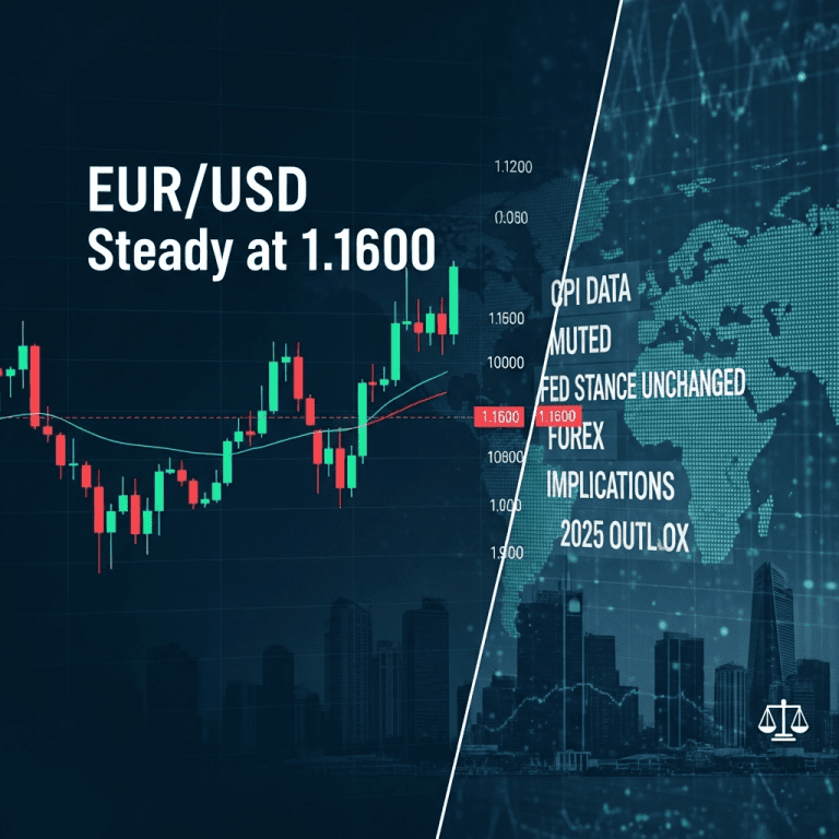 EUR/USD Hovers at 1.1600 as Muted CPI Data Leaves Fed Policy Unchanged in 2025 EUR/USD Hovers at 1.1600 as Muted CPI Data Leaves Fed Policy Unchanged in 2025