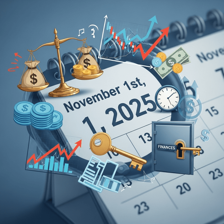 Why Nov. 1 is a Make-or-Break Day for Millions of Americans’ Finances in 2025