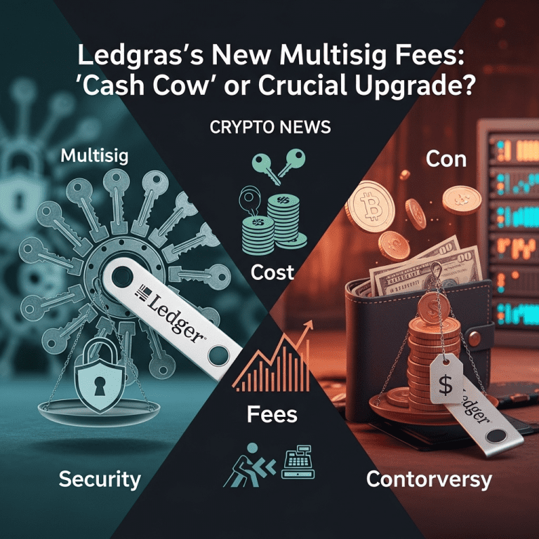 Ledger’s New Multisig Interface Sparks Backlash Over ‘Cash Cow’ Fees in 2025 Ledger’s New Multisig Interface Sparks Backlash Over ‘Cash Cow’ Fees in 2025