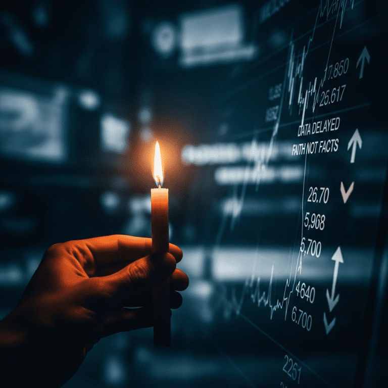 Government Shutdown Forces Investors to Rely on Faith, Not Facts in Volatile 2025 Markets