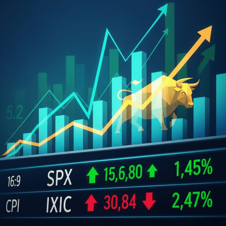 Stocks Rally to Record Highs on Favorable US CPI Report: Market Implications for 2025