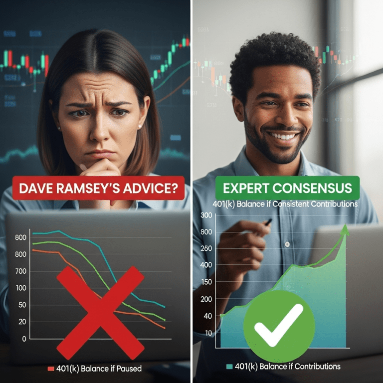 Why Dave Ramsey is Wrong About Pausing 401(k) Contributions in 2025 Why Dave Ramsey is Wrong About Pausing 401(k) Contributions in 2025