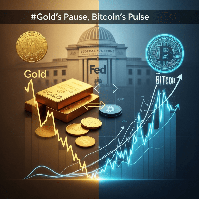 Gold’s Pause is Bitcoin’s Pulse: Navigating Fed Week as Risk Appetite Rebounds Gold’s Pause is Bitcoin’s Pulse: Navigating Fed Week as Risk Appetite Rebounds