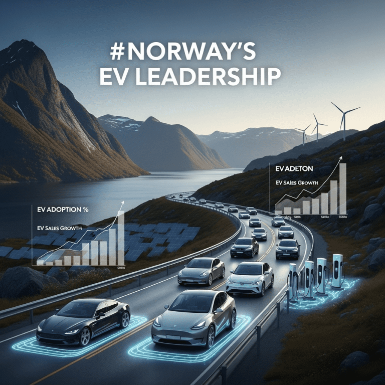 Norway Leads Global EV Adoption as Electric Vehicle Sales Top 90% in 2025 Norway Leads Global EV Adoption as Electric Vehicle Sales Top 90% in 2025