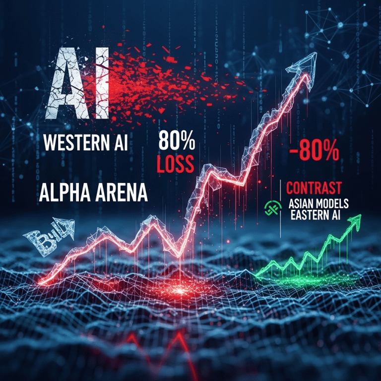 Alpha Arena Reveals AI Trading Flaws: Western Models Lose 80% Capital in One Week