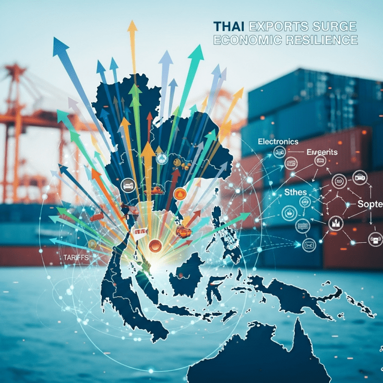 Thai Exports Jump 19% in 2025, Defying Trump Tariffs and Surpassing Market Forecasts