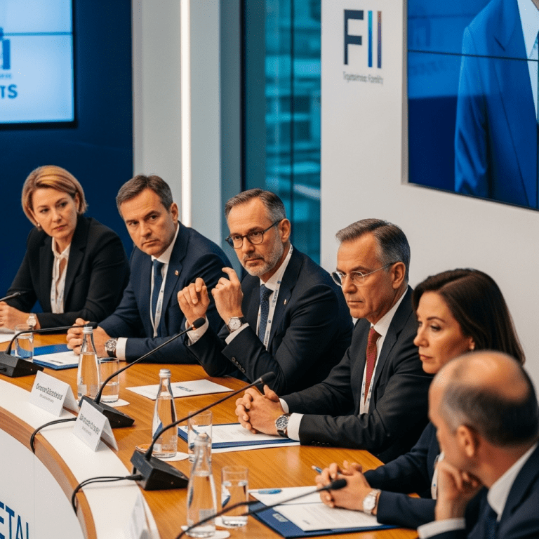 Finance CEOs at FII 2025 Downplay Risks in Credit Markets Amid Volatility