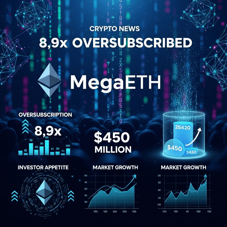 MegaETH Token Sale Oversubscribed by 8.9x as $450M Committed in 2025 Fundraising Frenzy MegaETH Token Sale Oversubscribed by 8.9x as $450M Committed in 2025 Fundraising Frenzy