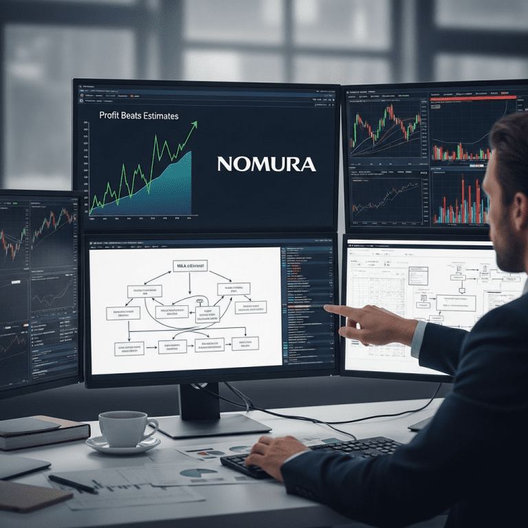Nomura Profit Beats Estimates on Stock Trading, M&A Advisory in 2025