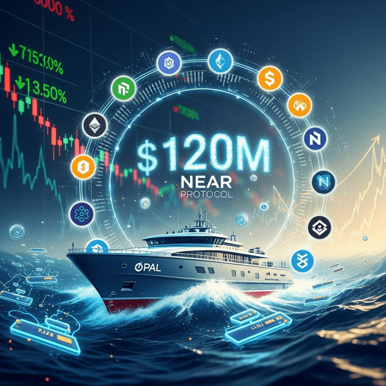 OceanPal Raises $120M to Build NEAR Token Treasury—Strategic Crypto Move in 2025