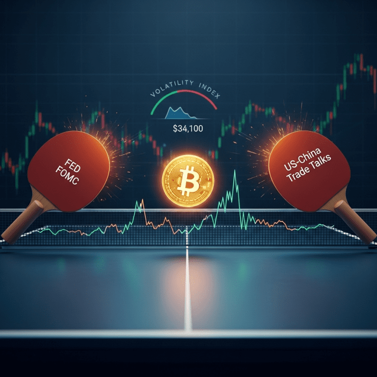 Bitcoin Price ‘Ping-Pong’: BTC Trades Sideways Awaiting Fed Decision