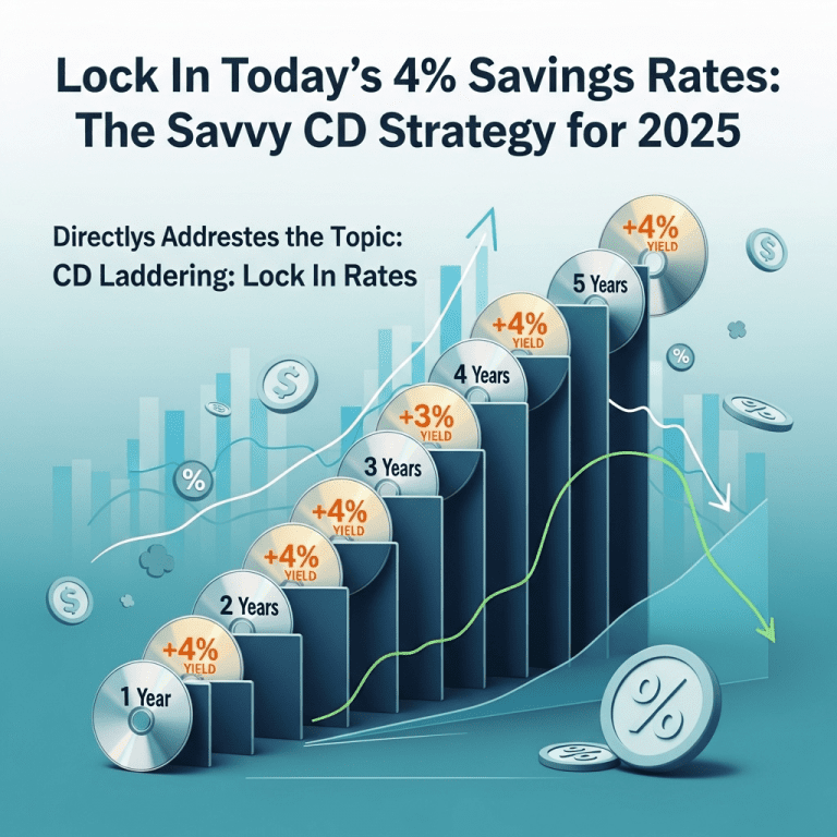 Lock In Today’s 4% Savings Rates: The Savvy CD Strategy for 2025 Lock In Today’s 4% Savings Rates: The Savvy CD Strategy for 2025