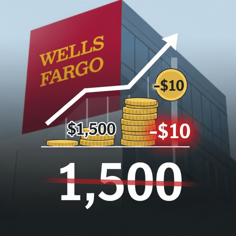 Wells Fargo Balances Under $1,500 Now Trigger Surprise Monthly Fees Wells Fargo Balances Under $1,500 Now Trigger Surprise Monthly Fees
