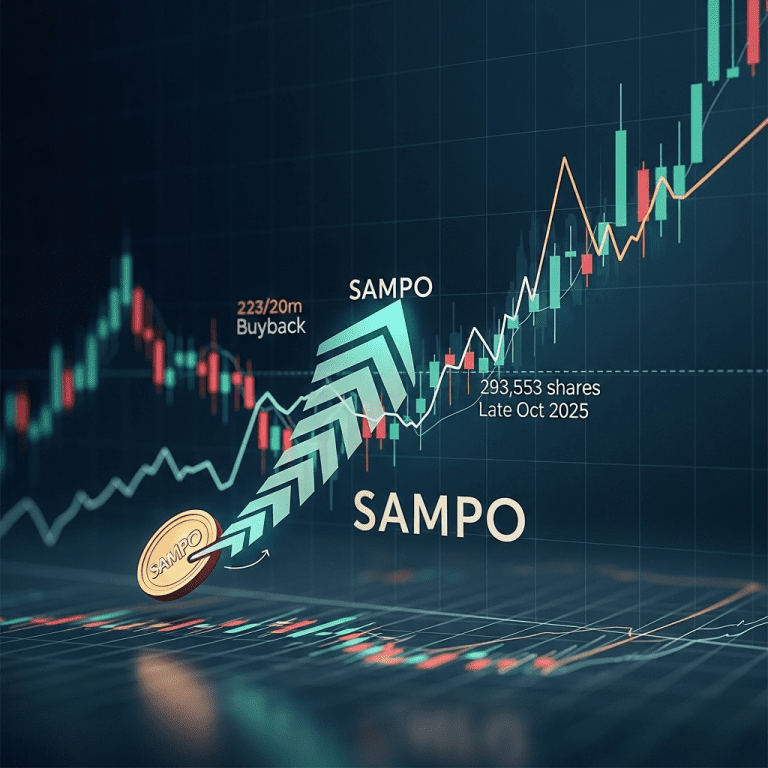 Sampo Accelerates Buybacks: 293,553 Shares Acquired in October 2025 Sampo Accelerates Buybacks: 293,553 Shares Acquired in October 2025