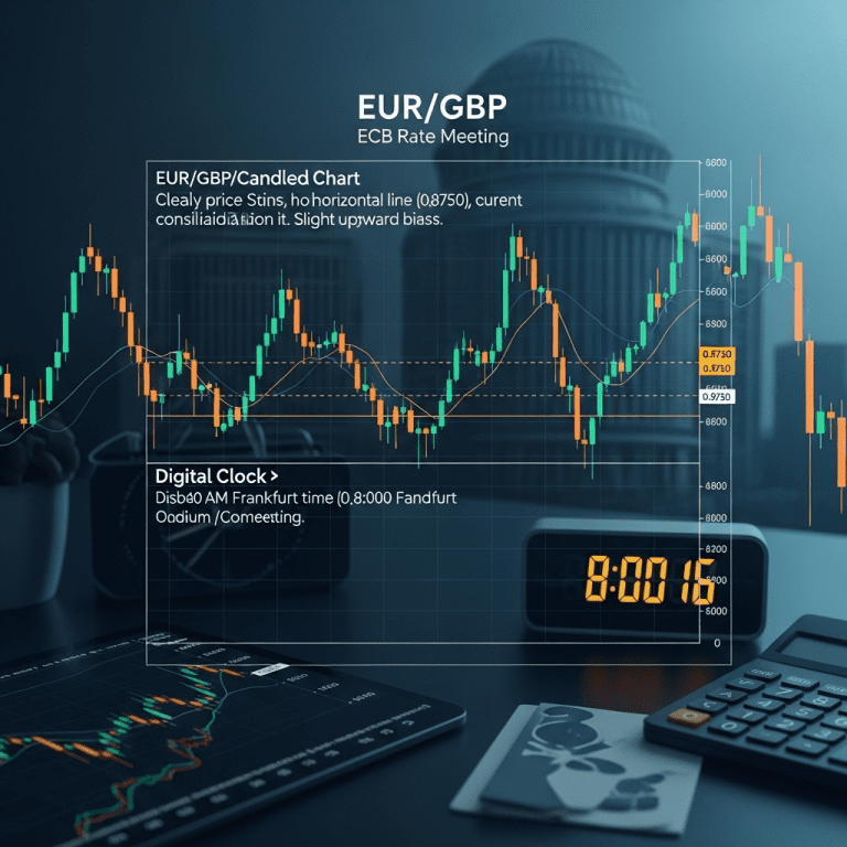EUR/GBP Holds Firm Above 0.8750 as Traders Eye ECB Rate Decision EUR/GBP Holds Firm Above 0.8750 as Traders Eye ECB Rate Decision