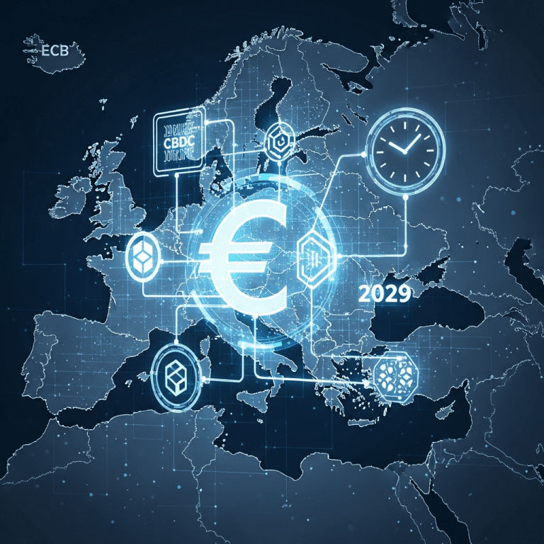 ECB Eyes 2029 CBDC Launch: Digital Euro Timetable Revealed