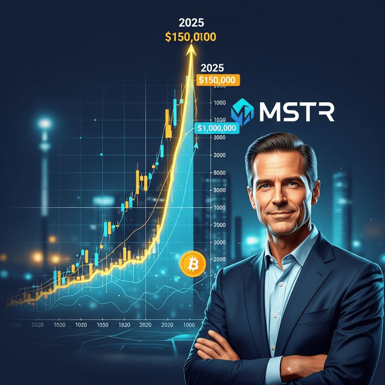 Michael Saylor Predicts Bitcoin at $150,000 by 2025—Is $1M Possible?