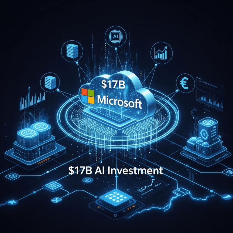 Microsoft’s $17B AI Expansion: Key Moves as Demand Surges in 2025