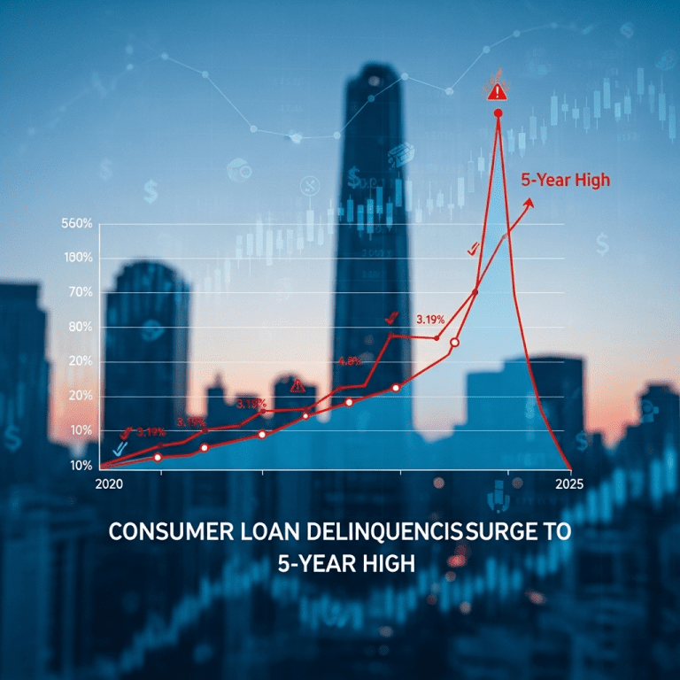 Consumer Loan Delinquencies Surge to 5-Year High—Key Risks for 2025 Investors Consumer Loan Delinquencies Surge to 5-Year High—Key Risks for 2025 Investors