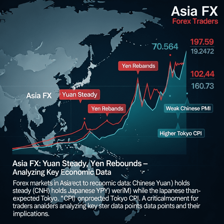Asia FX: Yuan Flat After Weak PMI, Yen Rallies on Tokyo CPI Surprise Asia FX: Yuan Flat After Weak PMI, Yen Rallies on Tokyo CPI Surprise