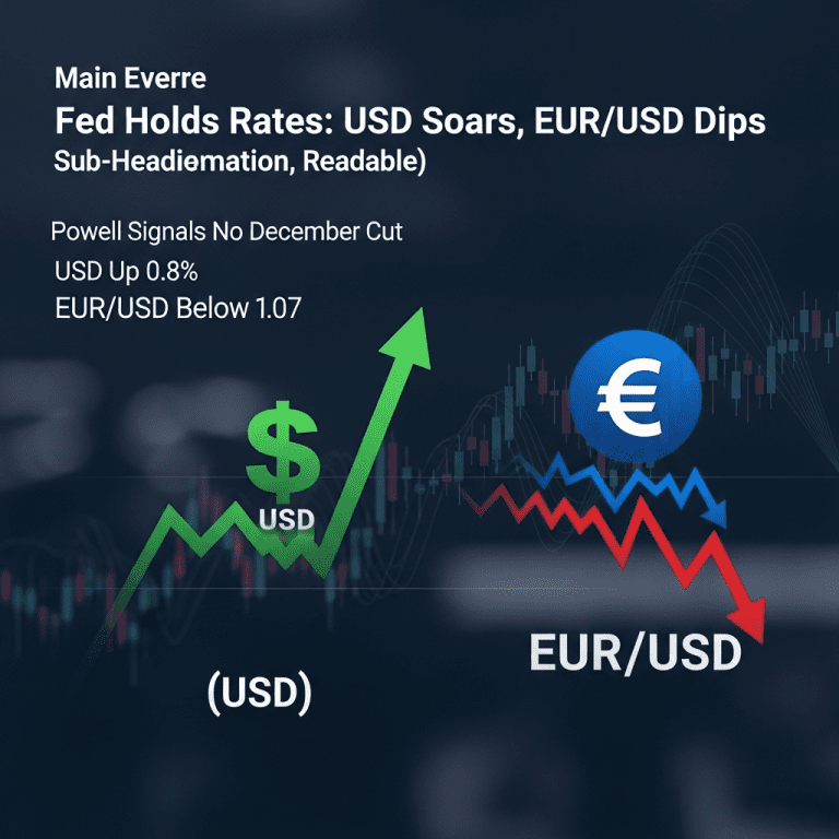 Fed’s Powell Challenges December Rate Cut: Dollar Rallies, Euro Drops Fed’s Powell Challenges December Rate Cut: Dollar Rallies, Euro Drops