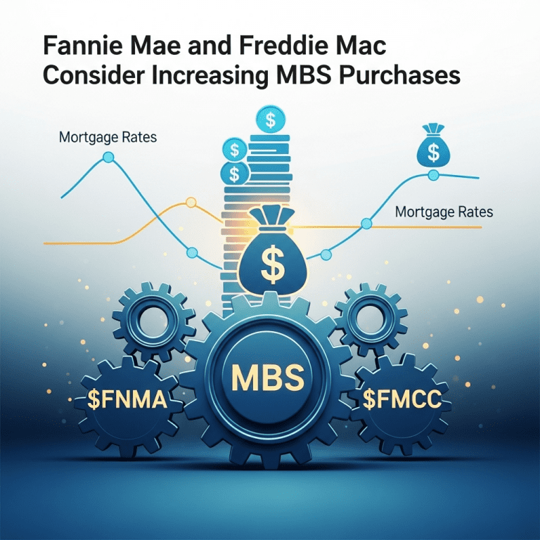 GSEs Eye Expanded MBS Purchases: Mortgage Market Faces Tipping Point GSEs Eye Expanded MBS Purchases: Mortgage Market Faces Tipping Point