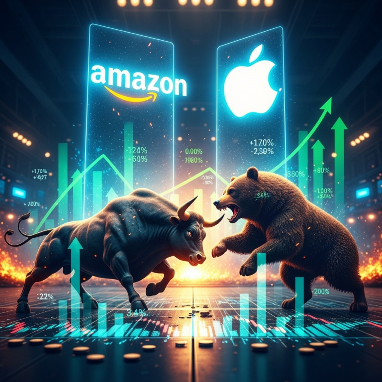 US Stock Futures Rally as Amazon, Apple Drive Market Optimism US Stock Futures Rally as Amazon, Apple Drive Market Optimism