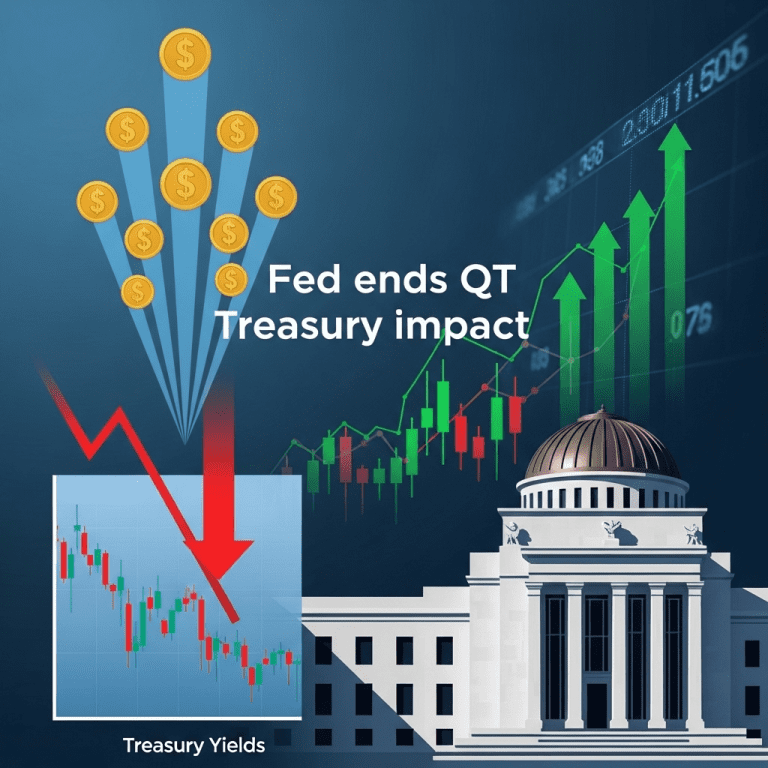 Fed Ends Quantitative Tightening: Treasury Yields Drop, Market Reacts Fed Ends Quantitative Tightening: Treasury Yields Drop, Market Reacts