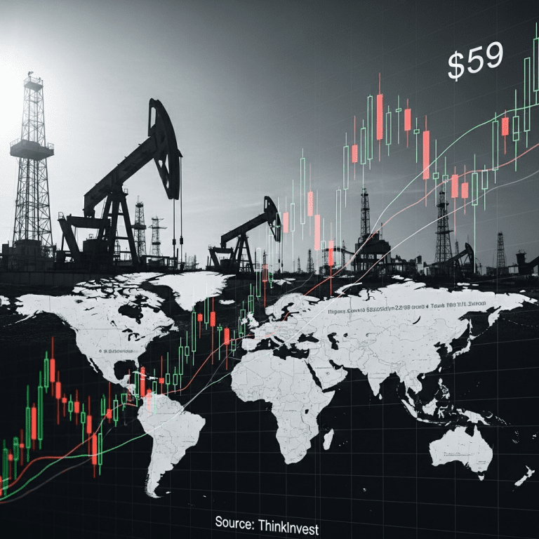 Oil Prices Drop to $59 on Gaza Ceasefire and Trump’s China Tariff Threat: Energy Market Outlook 2025