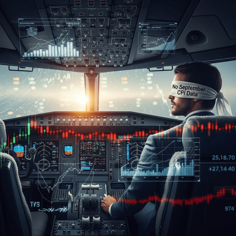 Will Investors Be Flying Blind Without September CPI Data in 2025? Will Investors Be Flying Blind Without September CPI Data in 2025?