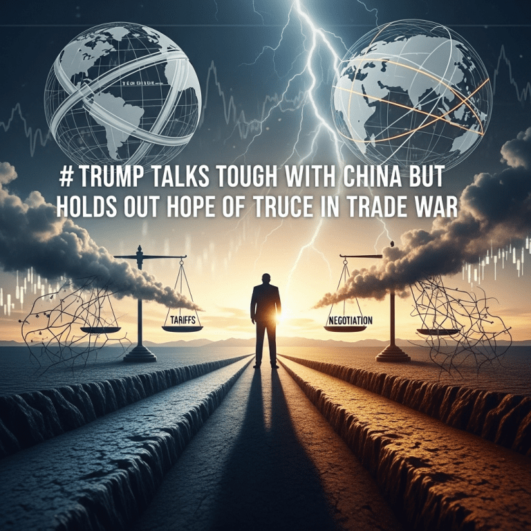 Trump Talks Tough with China but Holds Out Hope of Truce in Trade War: 2025 Economic Outlook