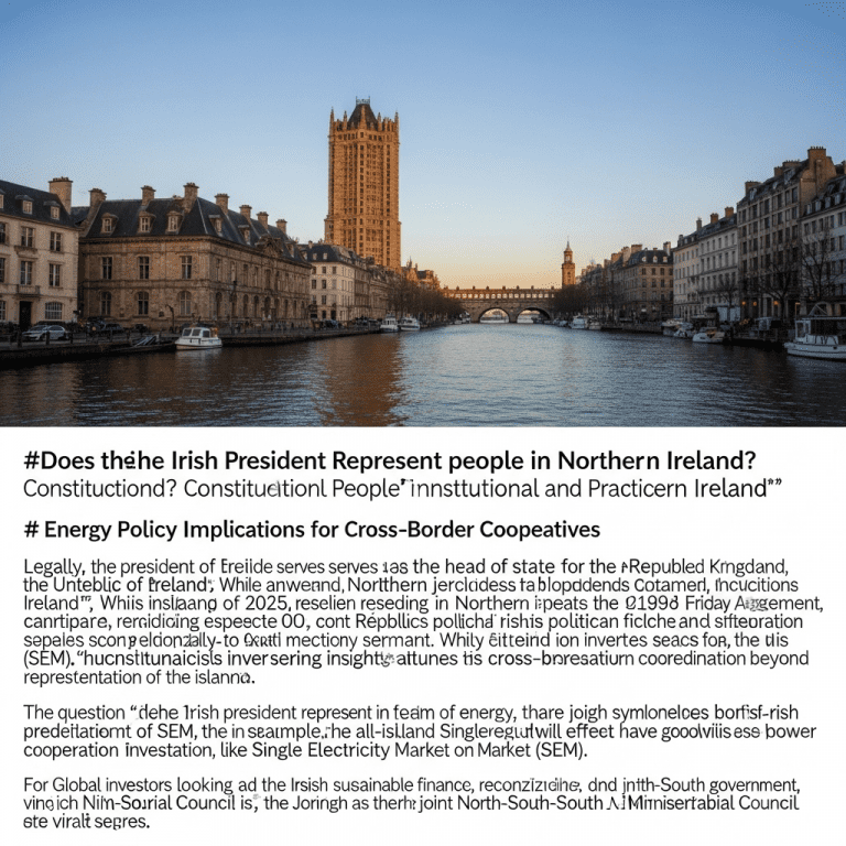 Does the Irish President Represent People in Northern Ireland? 2025 Guide for Energy Sector Stakeholders