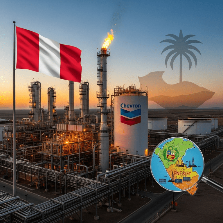 Peru Bets on Chevron and Riyadh to Jumpstart Its Energy Future in 2025 Peru Bets on Chevron and Riyadh to Jumpstart Its Energy Future in 2025