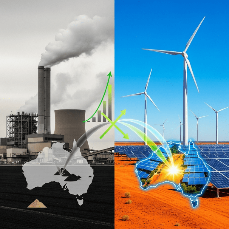 Electricity from Renewables Overtakes Coal in Australia for the First Time in 2025