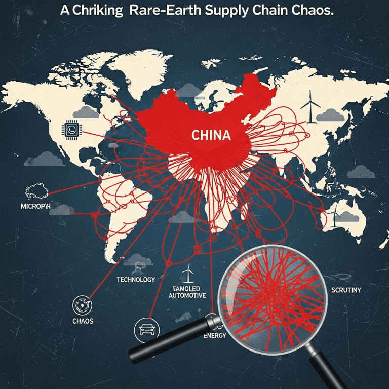 Western Companies Warn of China Rare-Earth Supply Chain Chaos in 2025 Western Companies Warn of China Rare-Earth Supply Chain Chaos in 2025