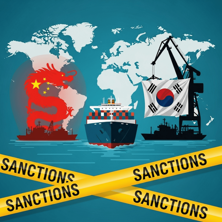 China Slaps Sanctions on Korean Shipbuilder Accused of Helping US: Economic Implications in 2025