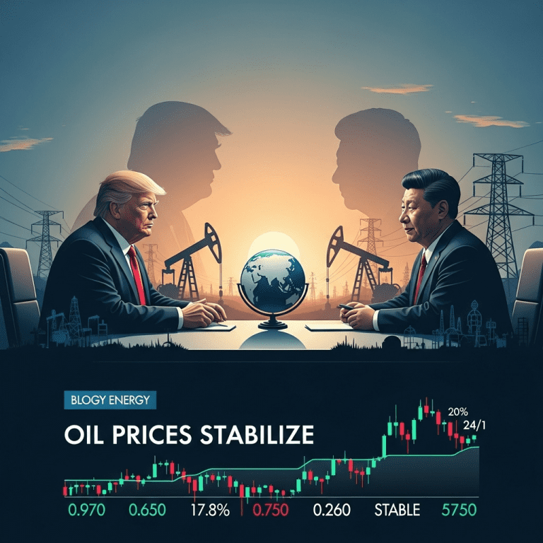 Oil Prices Stabilize as Traders Eye Trump-Xi Meeting: 2025 Energy Market Outlook