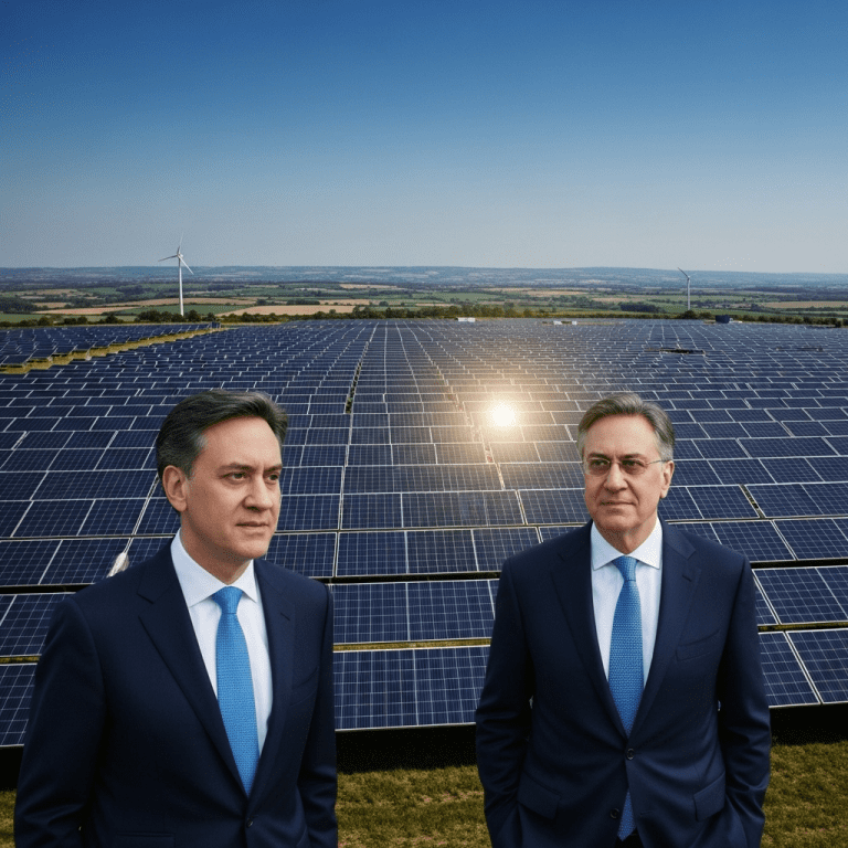 Ed Miliband Approves UK’s Biggest Solar Farm at Lincolnshire Site: A Turning Point for Clean Energy in 2025 Ed Miliband Approves UK’s Biggest Solar Farm at Lincolnshire Site: A Turning Point for Clean Energy in 2025