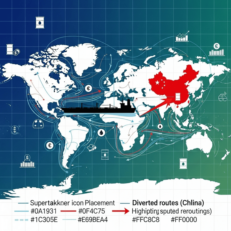 More Supertankers Divert After U.S. Sanctions Hit Chinese Oil Port in 2025