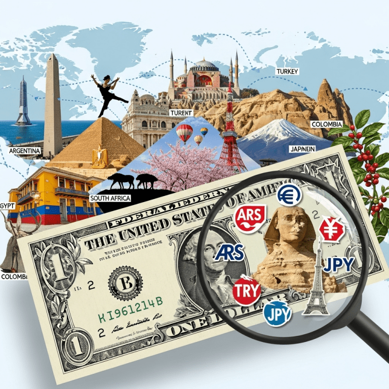 Where the US Dollar Is Strongest for Travelers Right Now: Your Money Is Worth More in These Countries