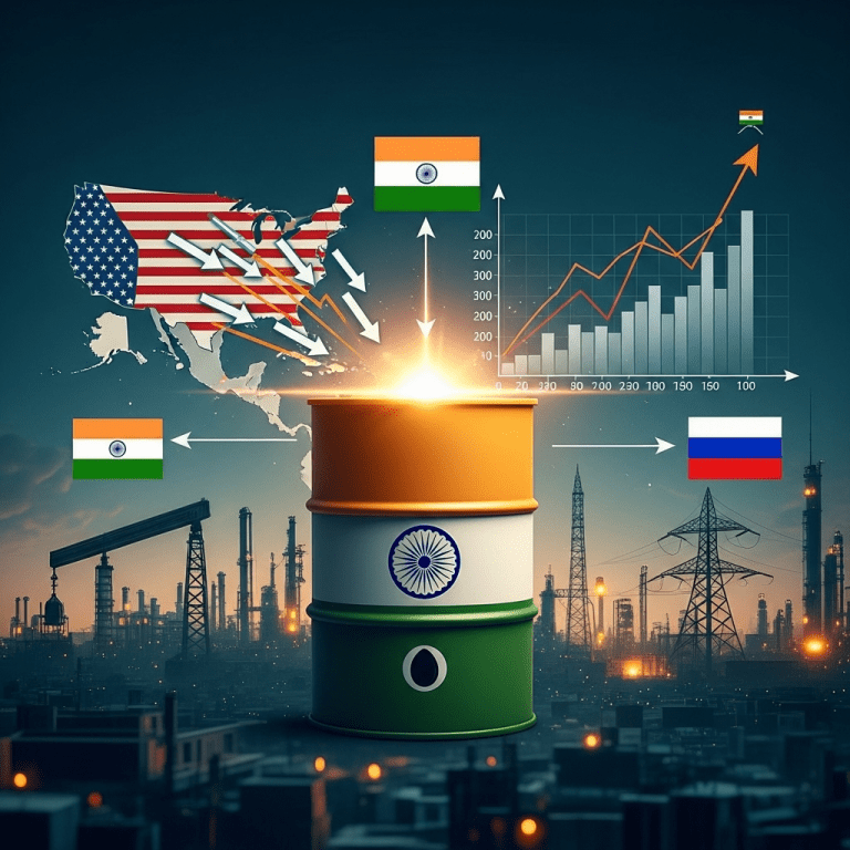India Says Consumers Are Priority Amid U.S. Pressure to Cut Russian Oil in 2025 India Says Consumers Are Priority Amid U.S. Pressure to Cut Russian Oil in 2025