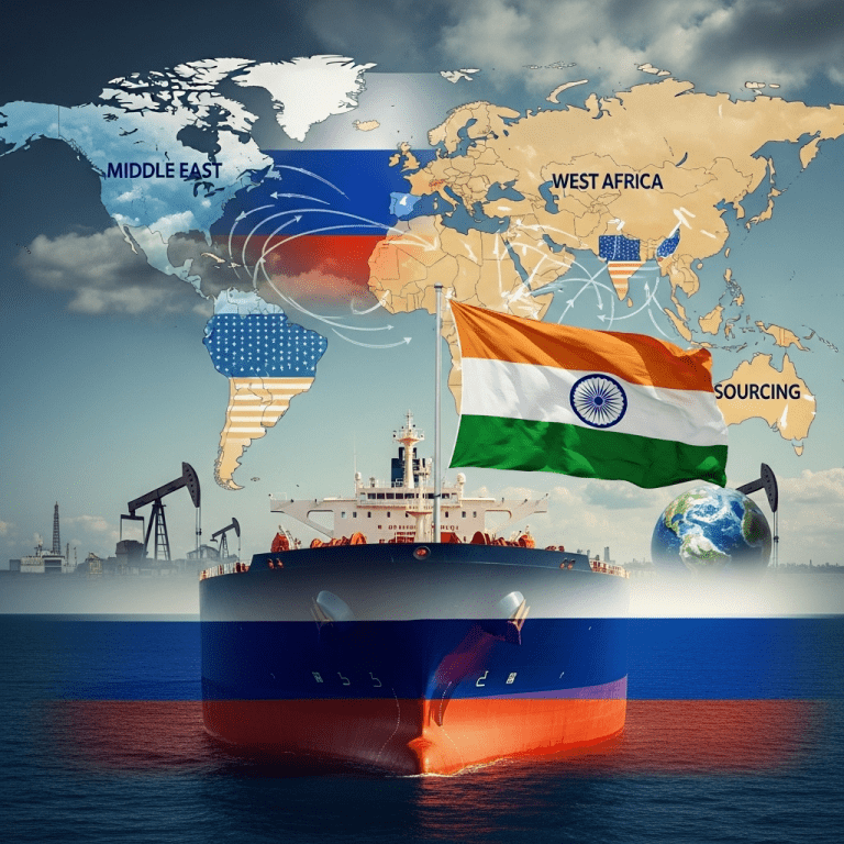 Indian Refiners Prepare to Reduce Russian Oil Imports Amid Market Shifts in 2025