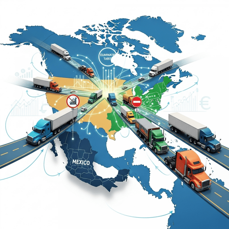 US Offers Tariff Relief for Trucks Imported from Mexico and Canada: Economic Implications for 2025